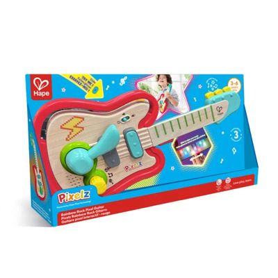 Rainbow Rock Pixel Guitar