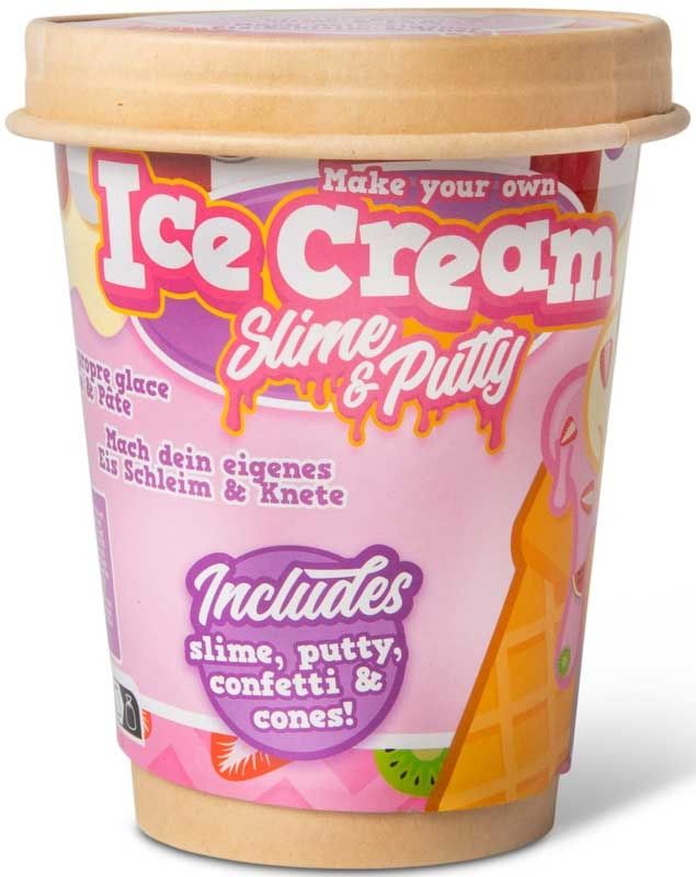 Make Your Own Ice Cream Slime &amp; Putty