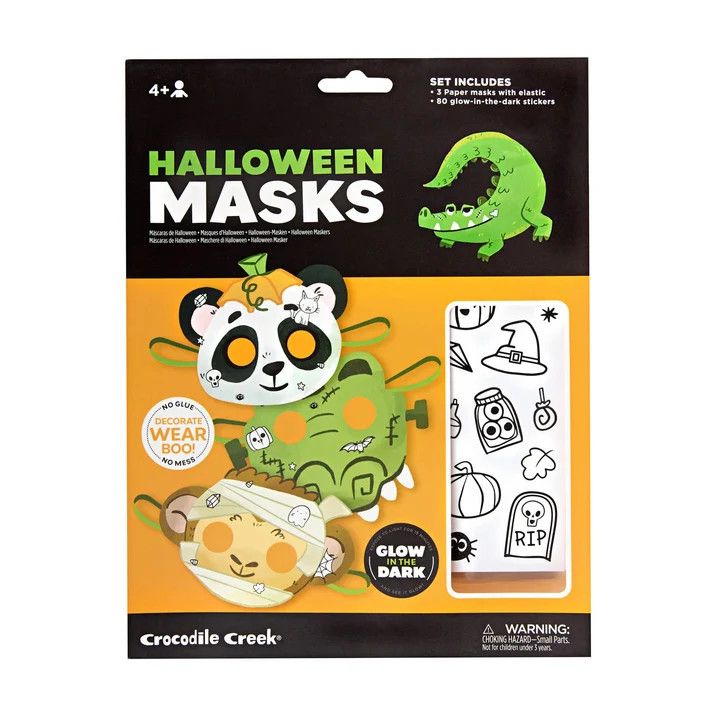 Sticker Art - Halloween Masks