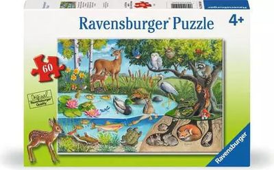 Animals Above and Below - 60 Pc Puzzle