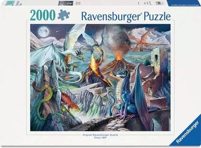 The Dragon Guardians - 2000 Pc. Puzzle
