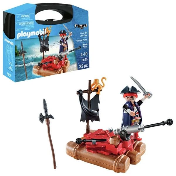Pirate Raft Carry Case - Playmobil 5655