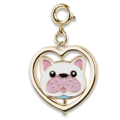 Gold Cat &amp; Dog Charm