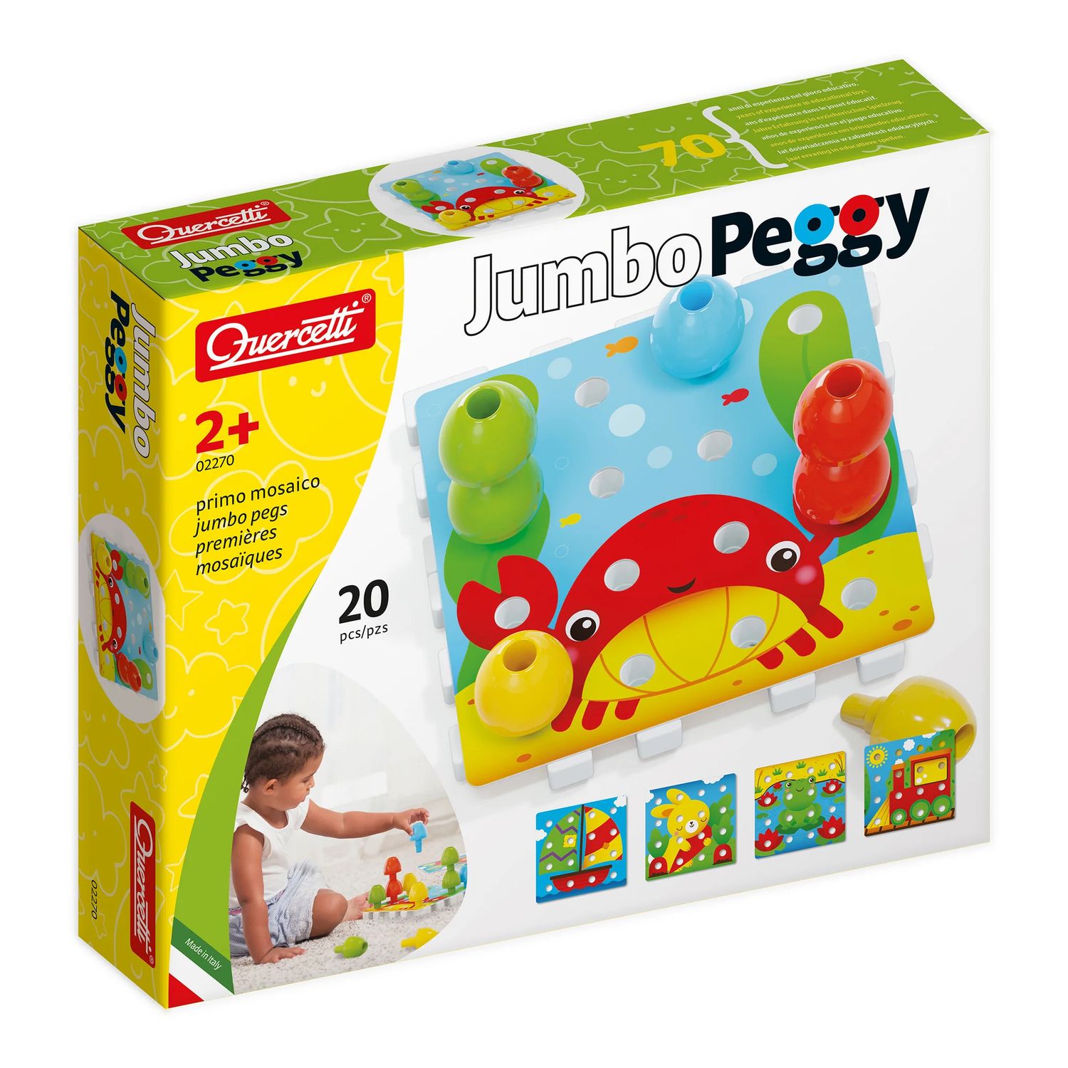 Jumbo Peggy - 20 Pc.