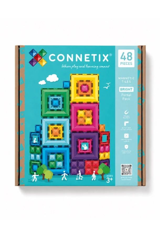 Connetix - Bright Portal Pack 48pc