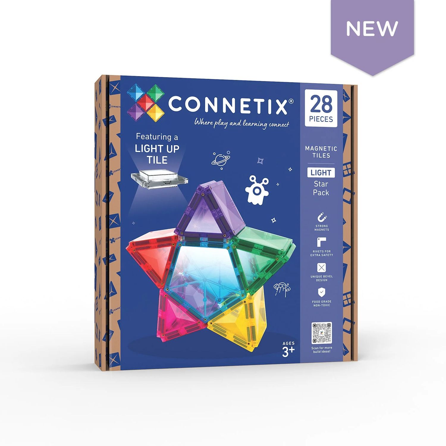 Connetix - Light Star Pack  28pc