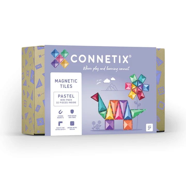 Connetix - Pastel Mini Pack 32pc
