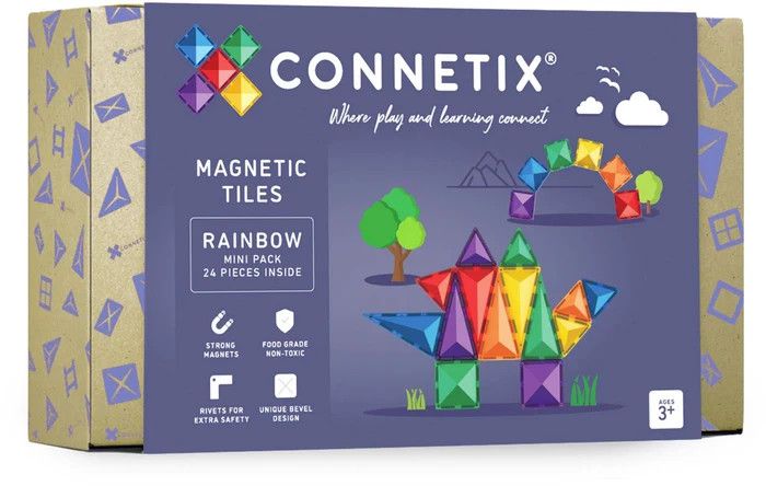Connetix - Rainbow Mini Pack 24pc