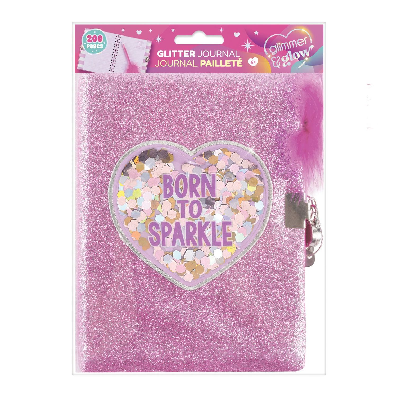 Glitter Journal - Born to Sparkle