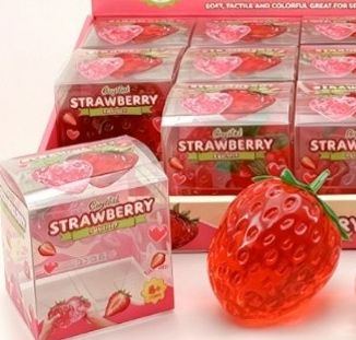 Squishy Vaseline Strawberry Squeezy Fruit