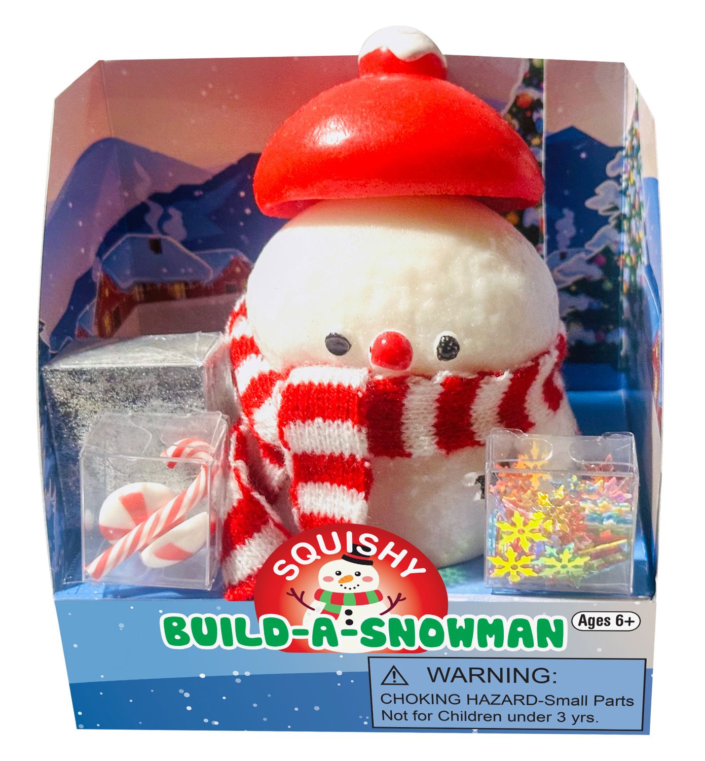 Squishy Build-A-Snowman