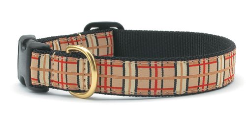 Up Country Plaid Collar: Wide, S