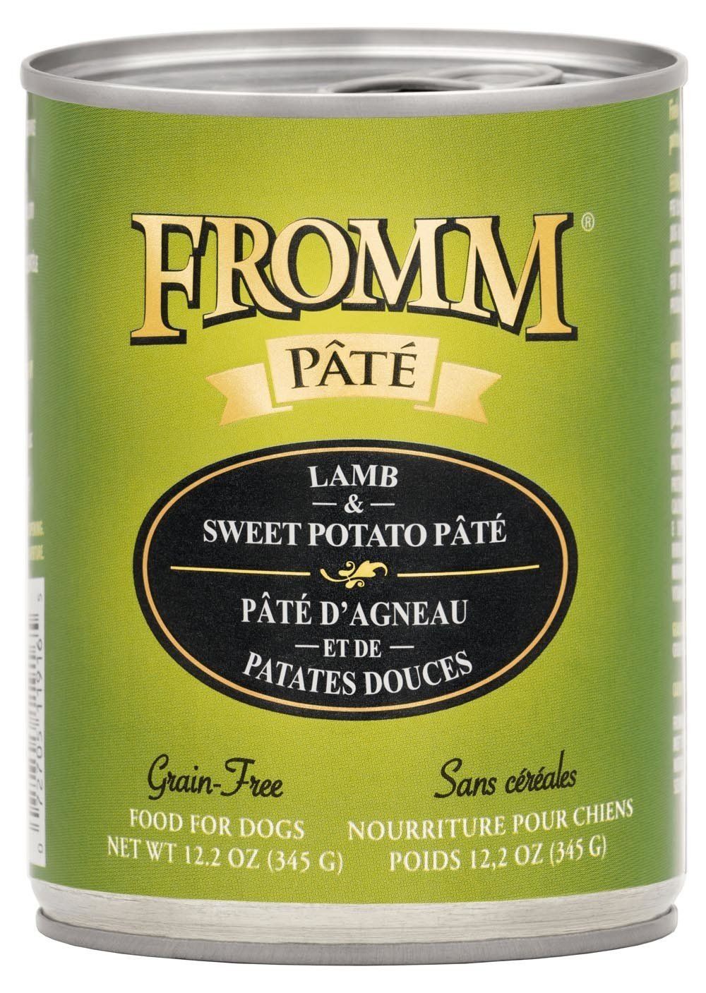 Fromm Grain Free Lamb &amp; Sweet Potato Pate: Can, 12.2 oz