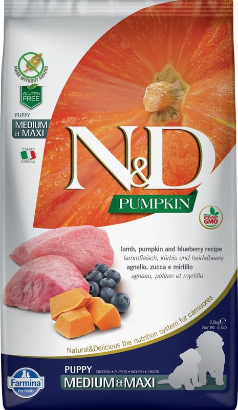 Farmina Pumpkin: Lamb &amp; Blueberry Puppy