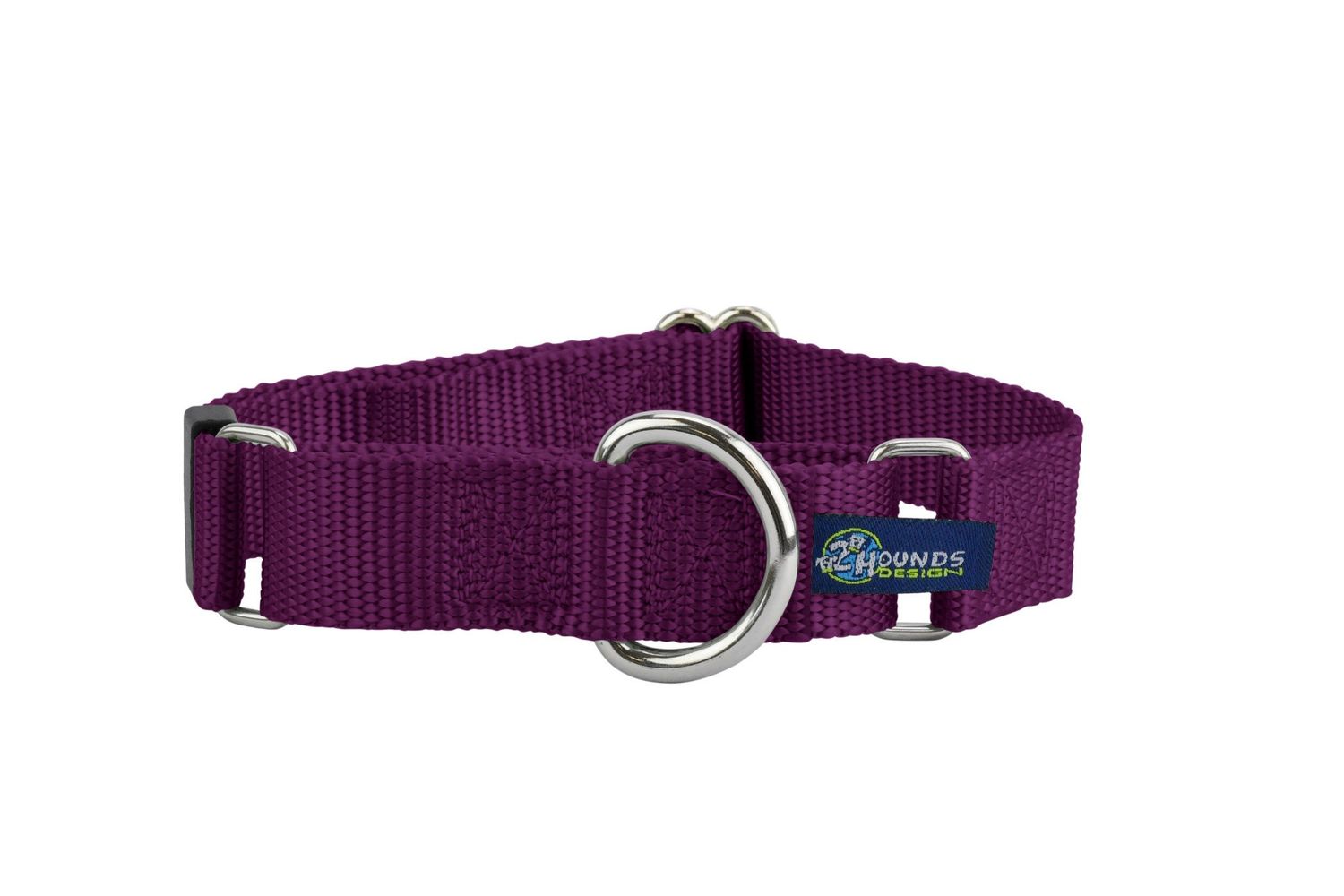 Double loop Martingale: Burgundy, 5/8&quot; S