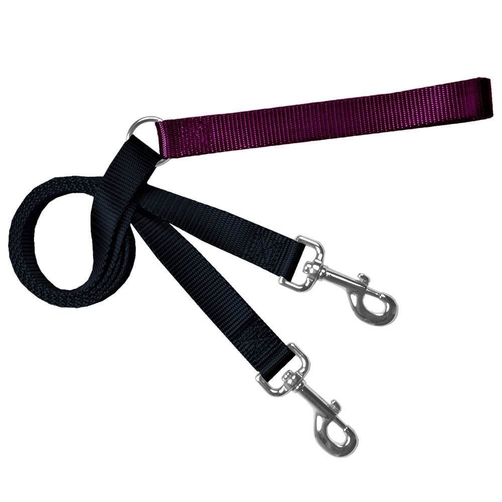 Double Connection Training Lead: Burgundy, 1
