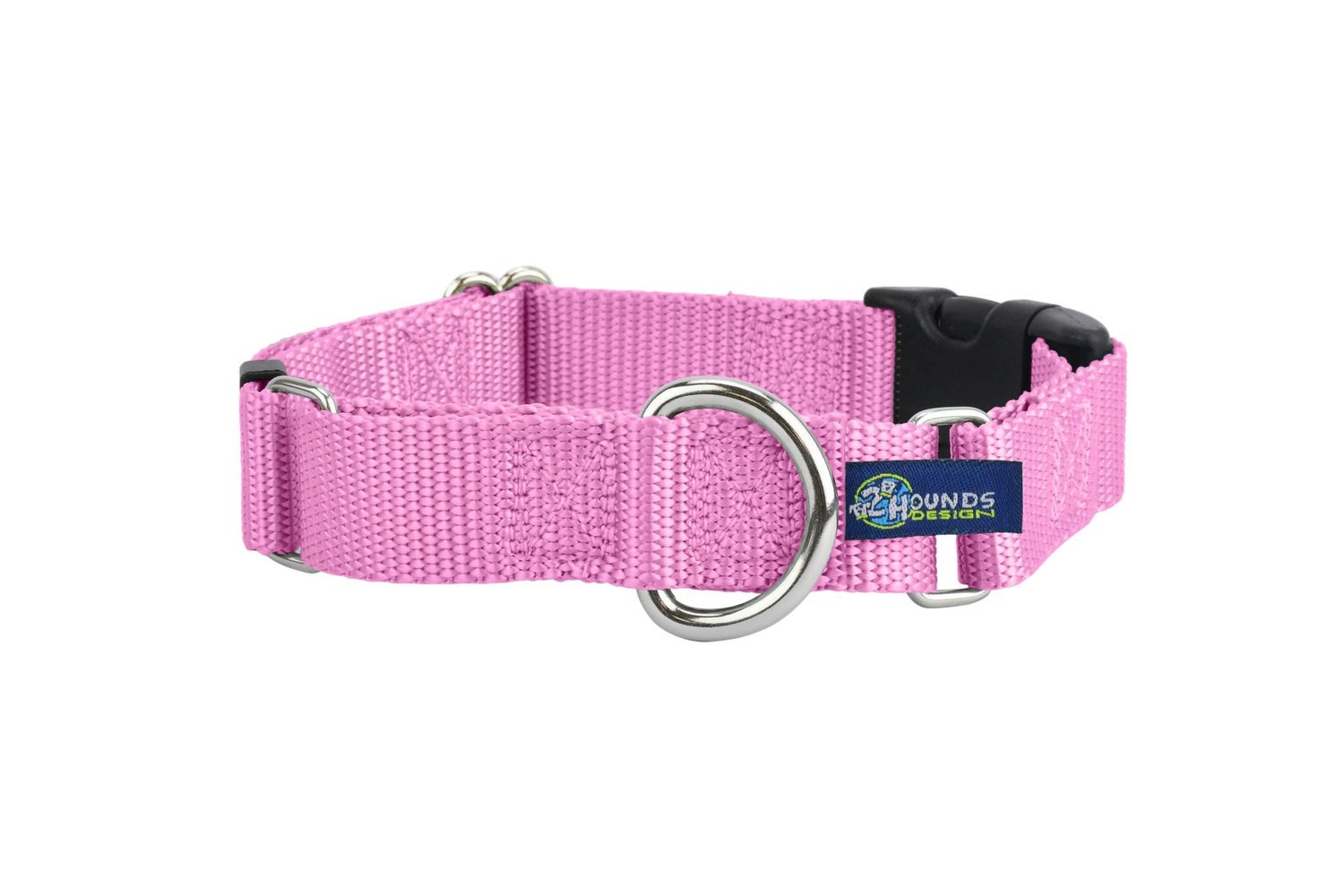 Martingale w/ buckle: Rose Pink, 1&quot; L