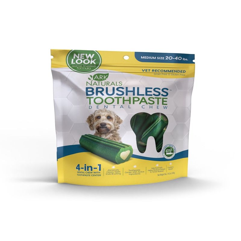 Brush-Less Toothpaste:, Medium
