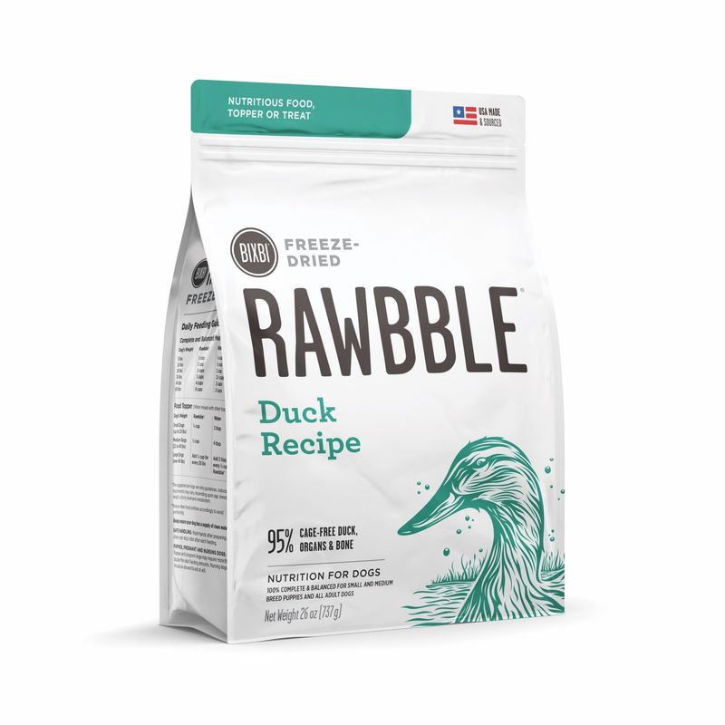 Bixbi Rawbble Freeze Dried: Duck