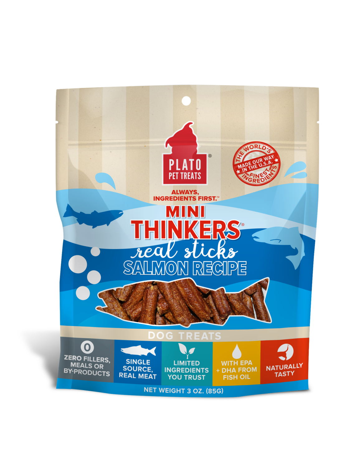 Plato Mini Thinkers: Salmon