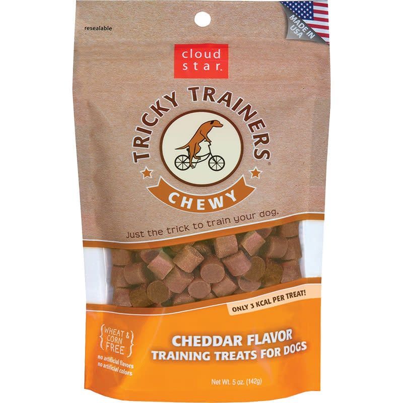 Cloud Star Chewy Tricky Trainers: Cheddar, 5 oz