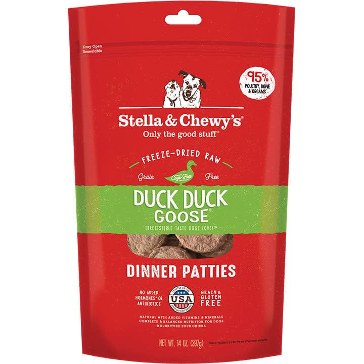Stella &amp; Chewy&#39;s: Freeze Dried Duck, Duck, Goose, 14 oz