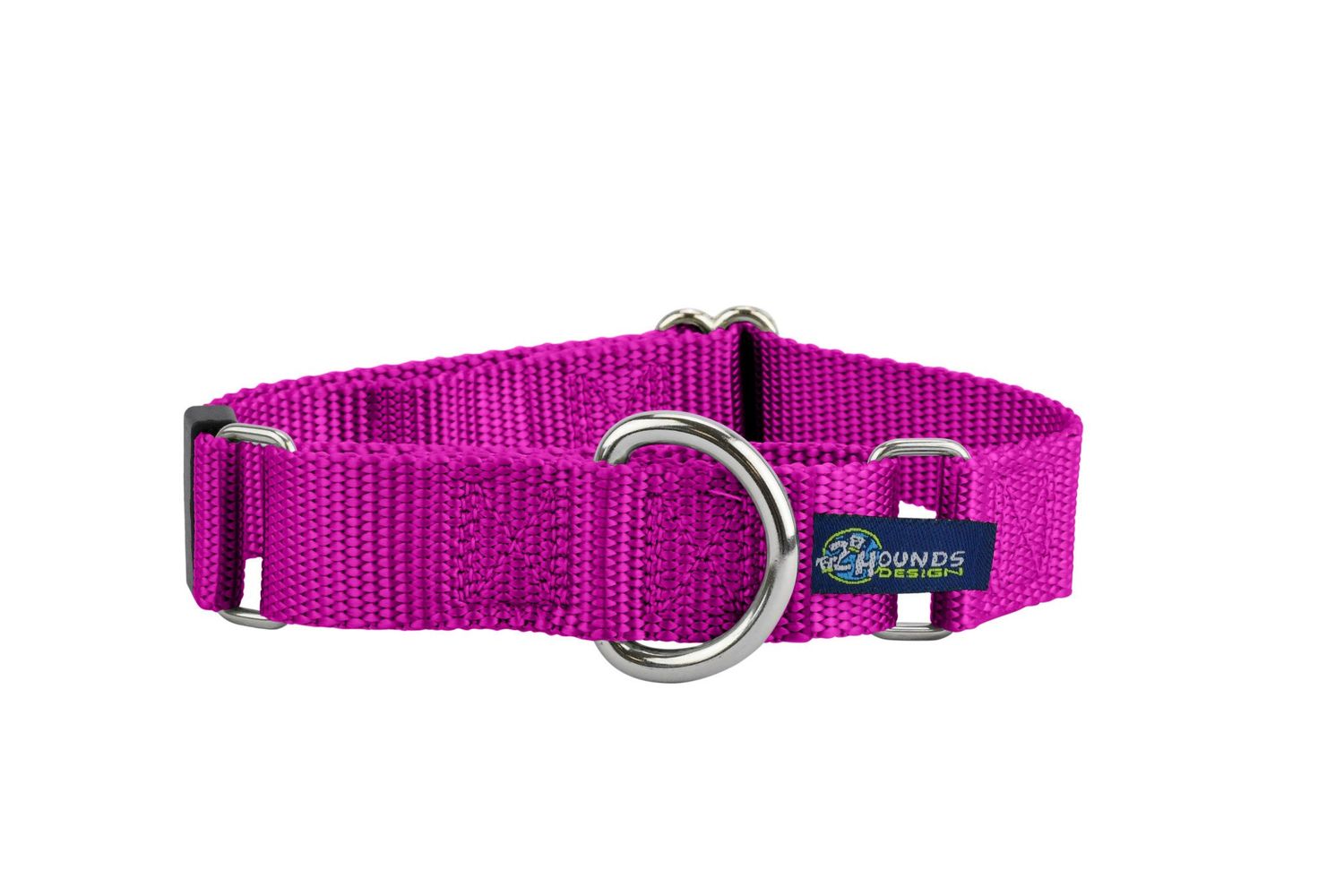 Double loop Martingale: Raspberry, 1&quot; XL