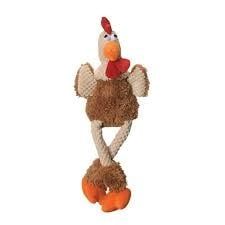 Go Dog Skinny Rooster: Brown, Mini