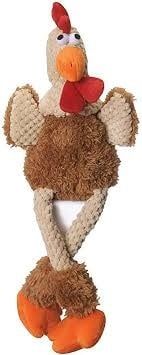 Go Dog Skinny Rooster: Brown, L