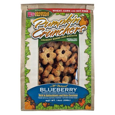 K9 Granola Factory Pumpkin Crunchers: Blueberry, 14 oz