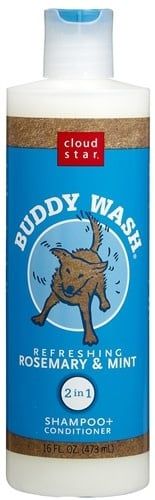 Buddywash: Rosemary &amp; Mint Shampoo, 16 oz