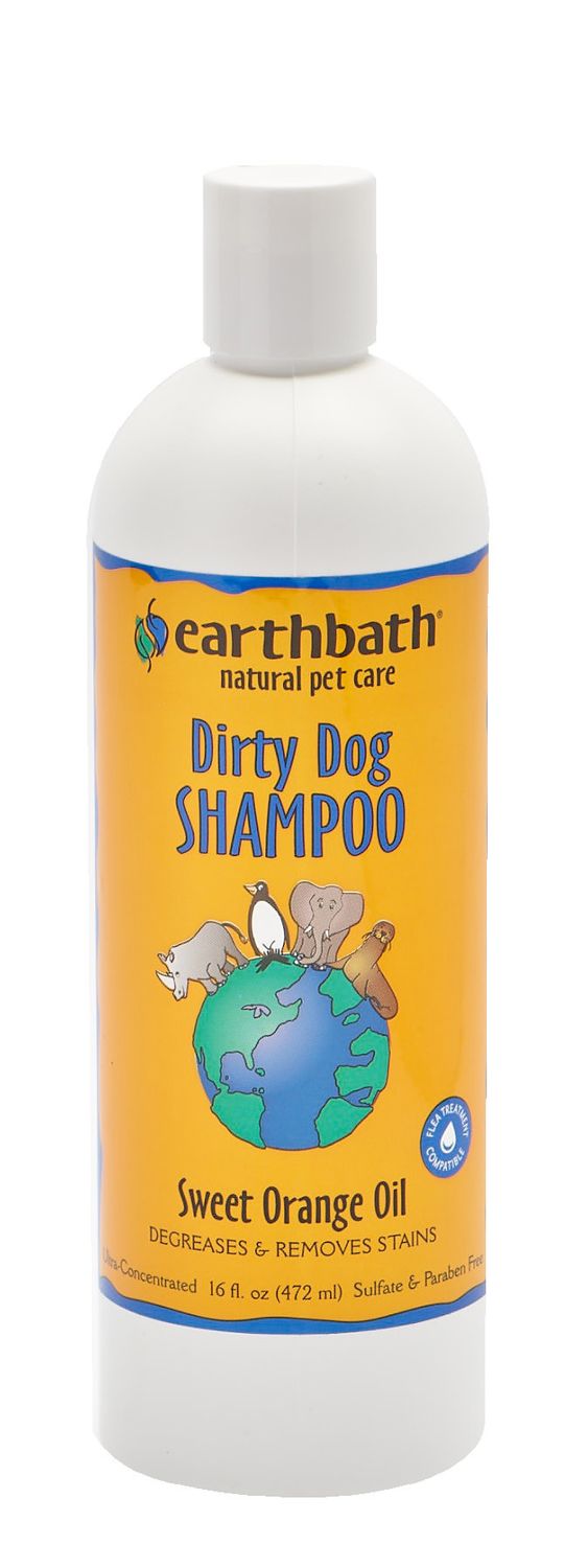 Earthbath Shampoo: Orange Oil, 16oz