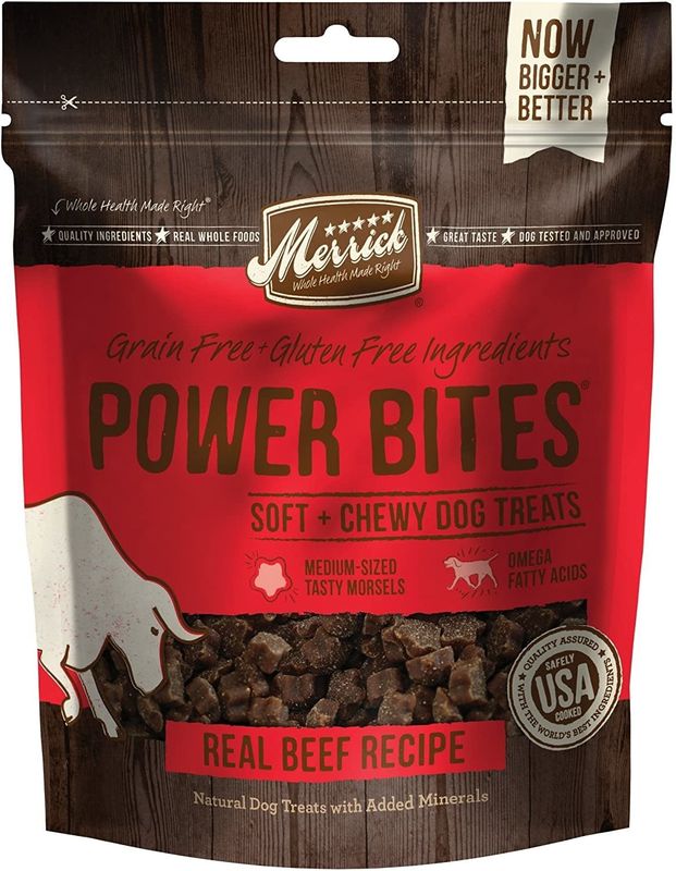 Merrick Power Bites: Texas Beef, 6 oz