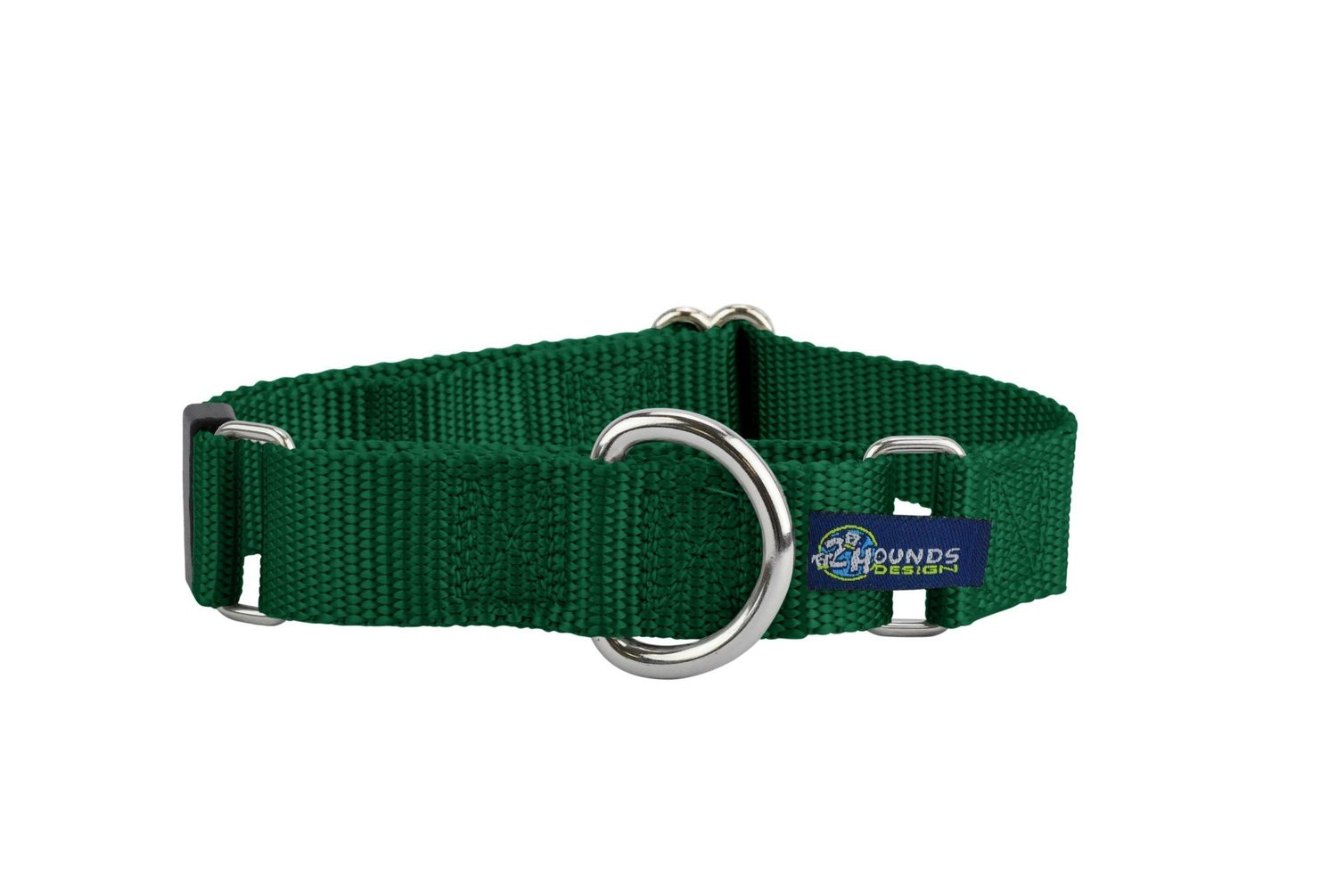 Double loop Martingale: Kelly Green, 1&quot; L