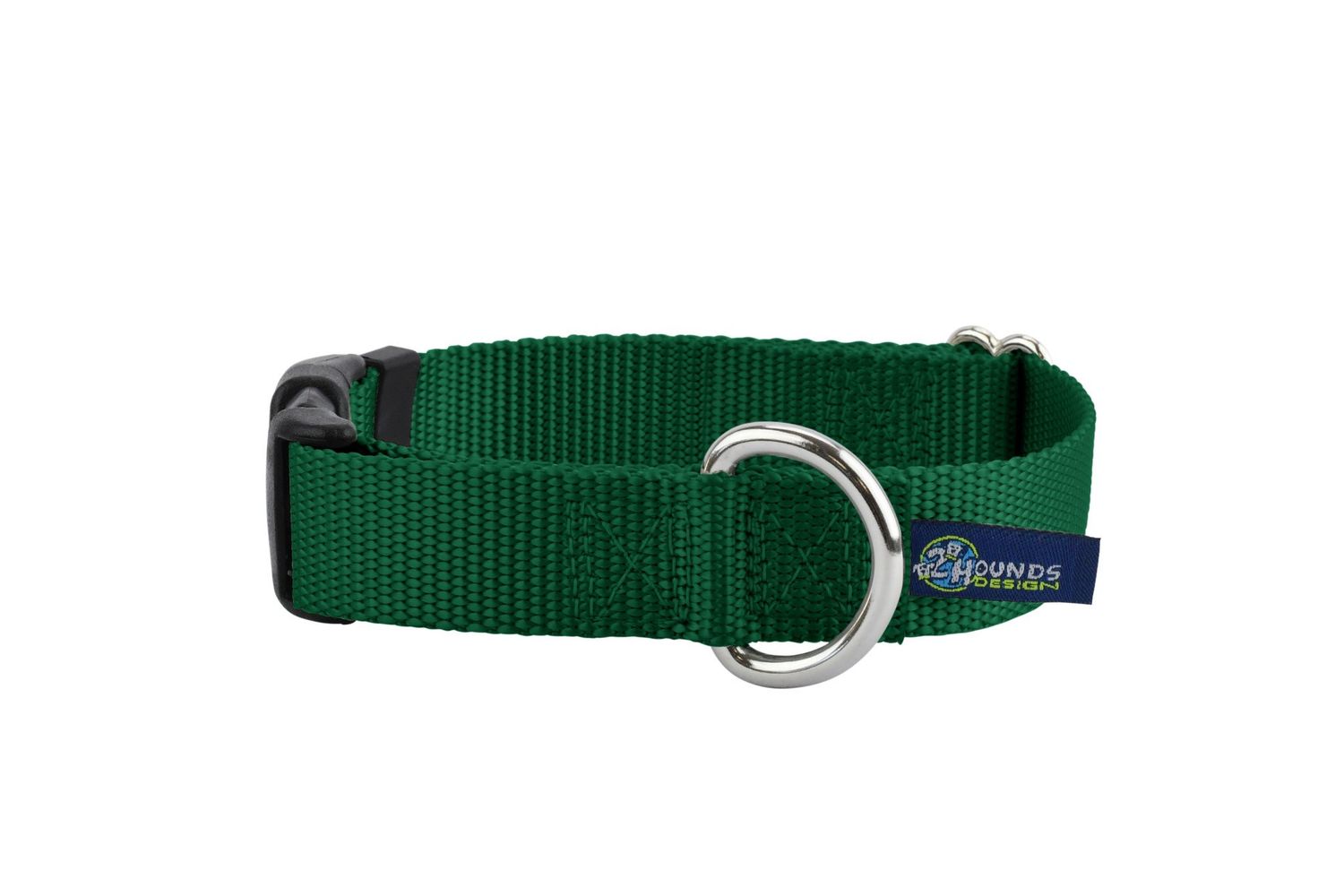 Buckle Collar: Kelly Green, 1&quot; M
