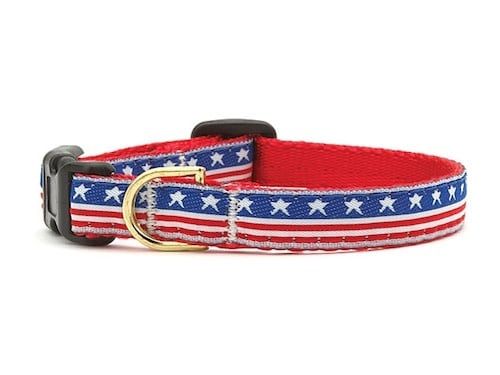 Stars and Stripes Collar: Wide, M