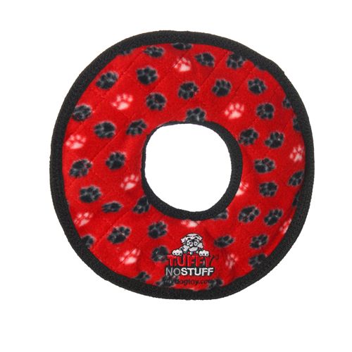 No Stuff Ultimate Ring: Red, paw print