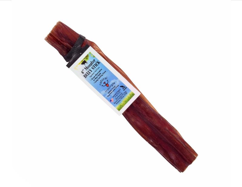 Natural Cravings Bully Stick: Monster, 6 inch