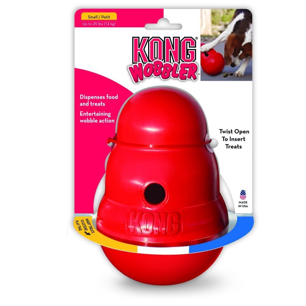 Kong Wobbler: Red, Small