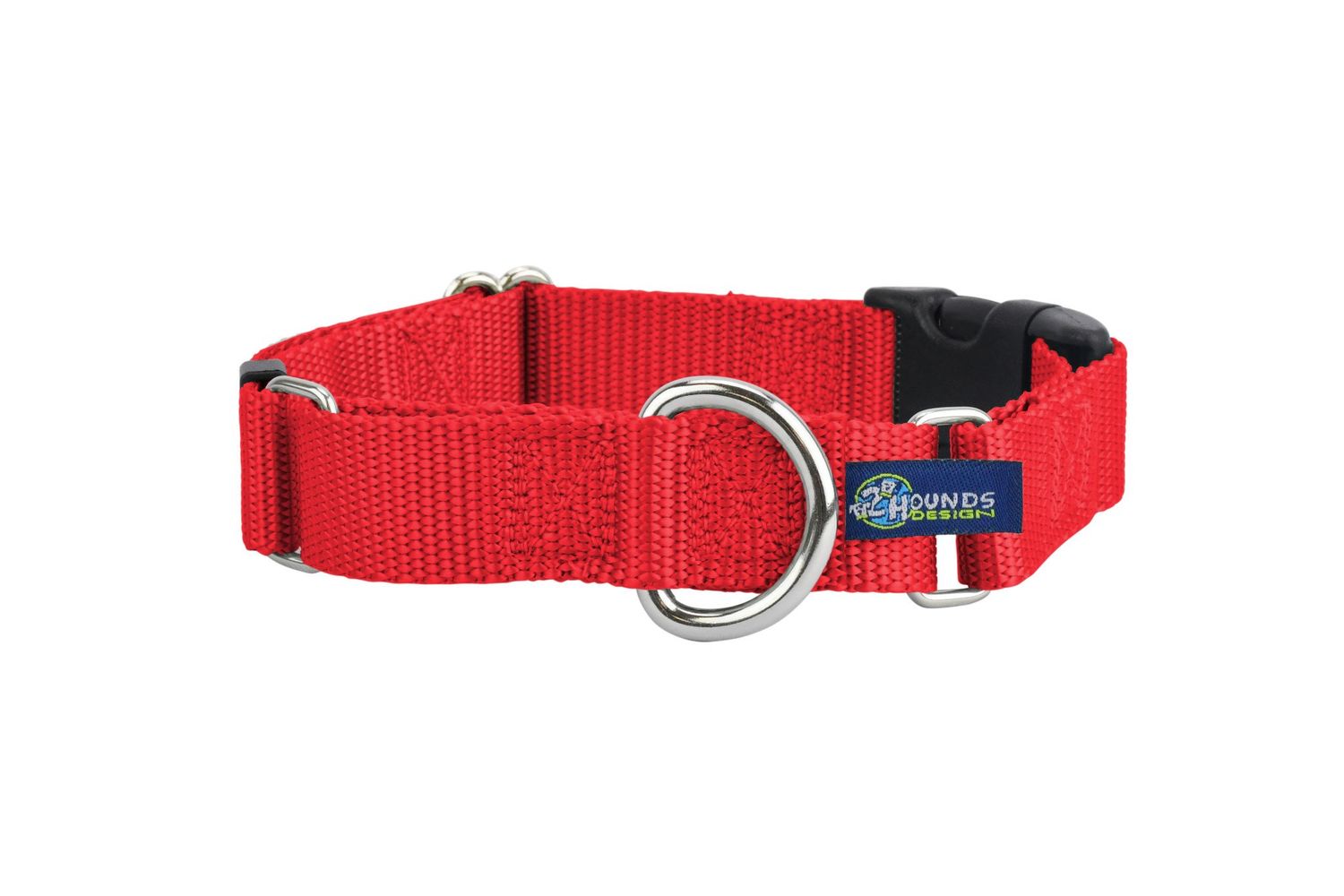 Martingale w/ buckle: Red, 1.5&quot; M