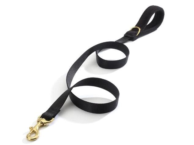 Padded Comfort Lead: Black/ Narrow, 6 ft