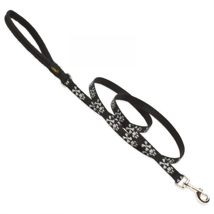 Lupine Bling Bonz Leash: 1/2 in wide, 6 ft