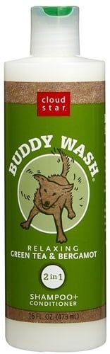 Buddywash: Green Tea &amp; Bergamot Shampoo, 16 oz