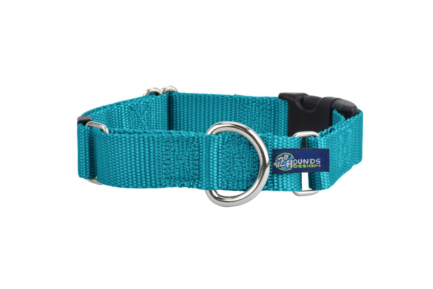 Martingale w/ buckle: Teal, 1&quot; L
