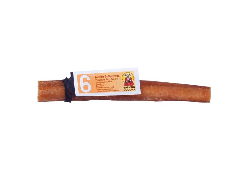 Barking Buddha Bully Stick: Jumbo, 6 inch