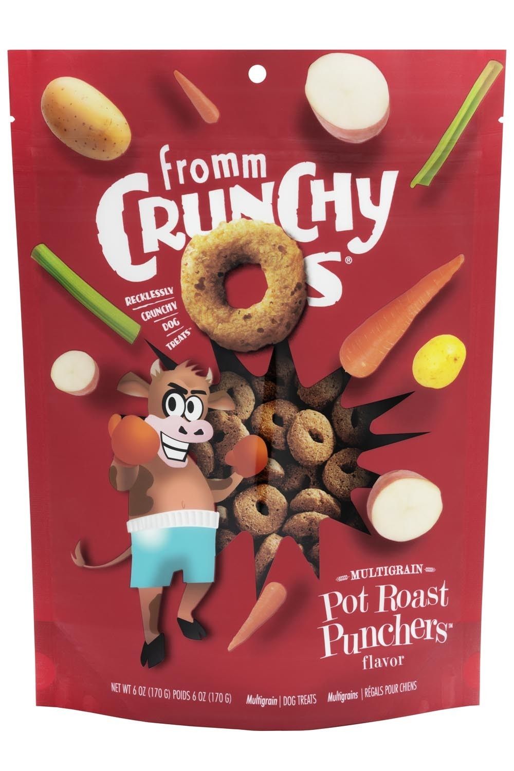 Fromm Crunchy O&#39;s: Pot Roast Punchers, 6 oz