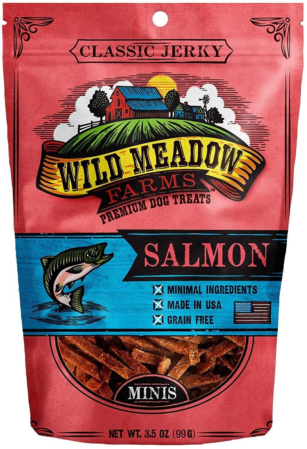 Wild Meadow Farms Classic Minis: Salmon, 3.5 oz