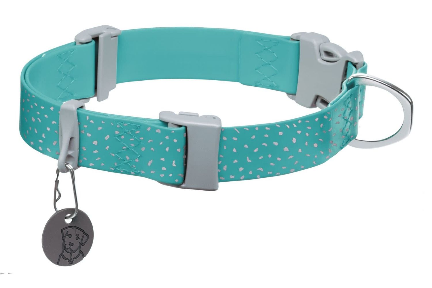 Confluence Collar: Aurora Teal, 20 - 26 in