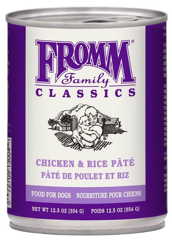 Fromm Classic Chicken &amp; Rice Pate: Can, 12.5 oz
