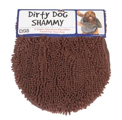 Dirty Dog Shammy Towel: Brown, os